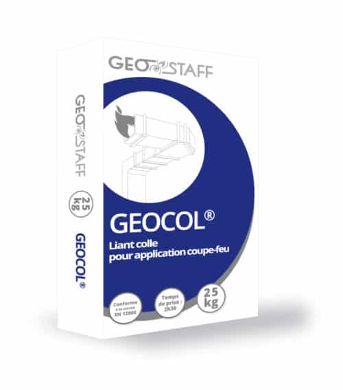 Colle GEOCOL® de Geostaff pour application coupe-feu