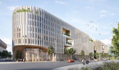 Chantier origine Nanterre Chantier en construction Origine VINCI à Nanterre