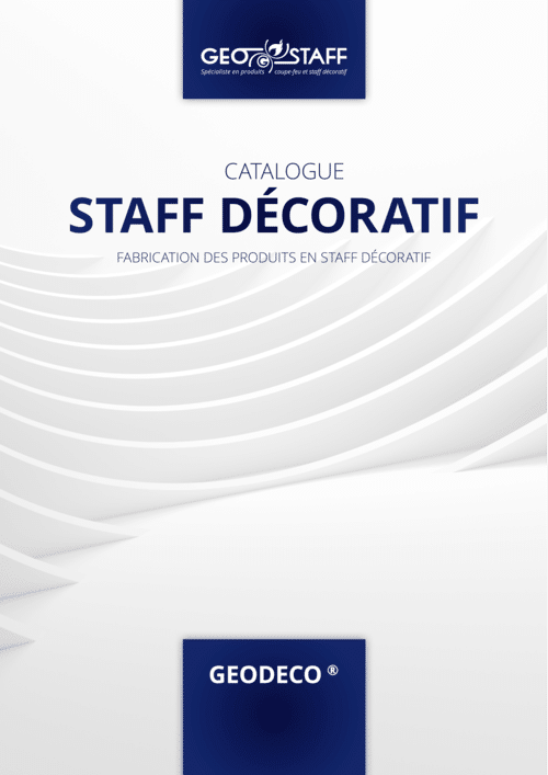 Couverture catalogue GEODECO staff décoratf Geostaff