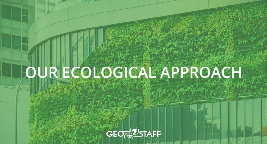 Banner of Geostaff ecological approach