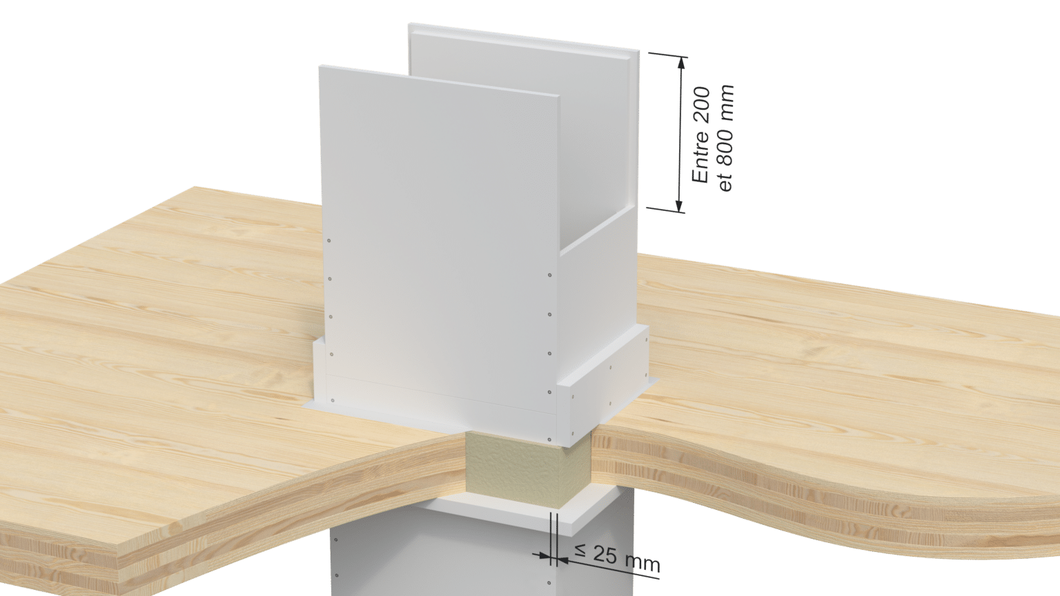 TRAVERSÉE DE PLANCHER BOIS – UNE SOLUTION GEOTEC® - Geostaff