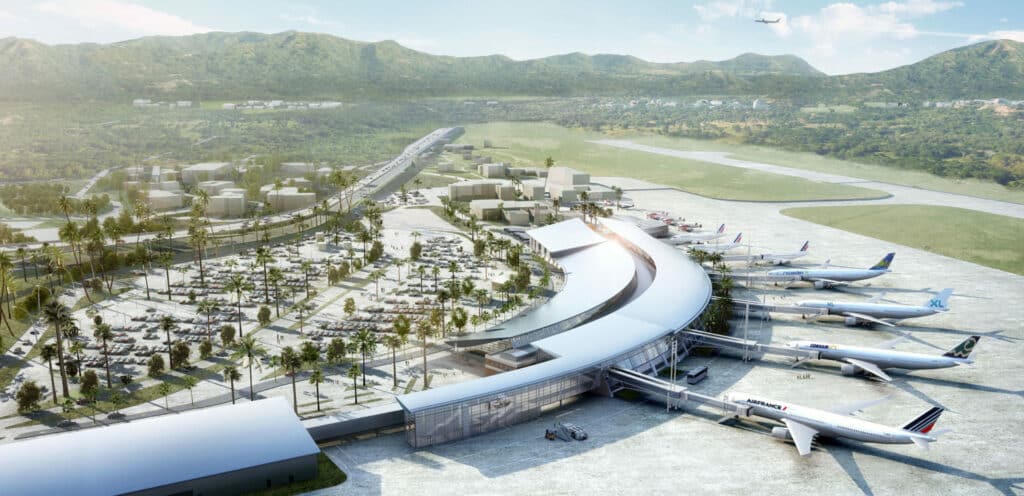 Image de l'aéroport International Aimé Césaire en Martinique